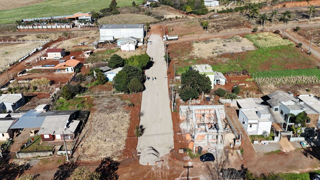 Tapejara amplia pavimentação no Loteamento Bela Colina