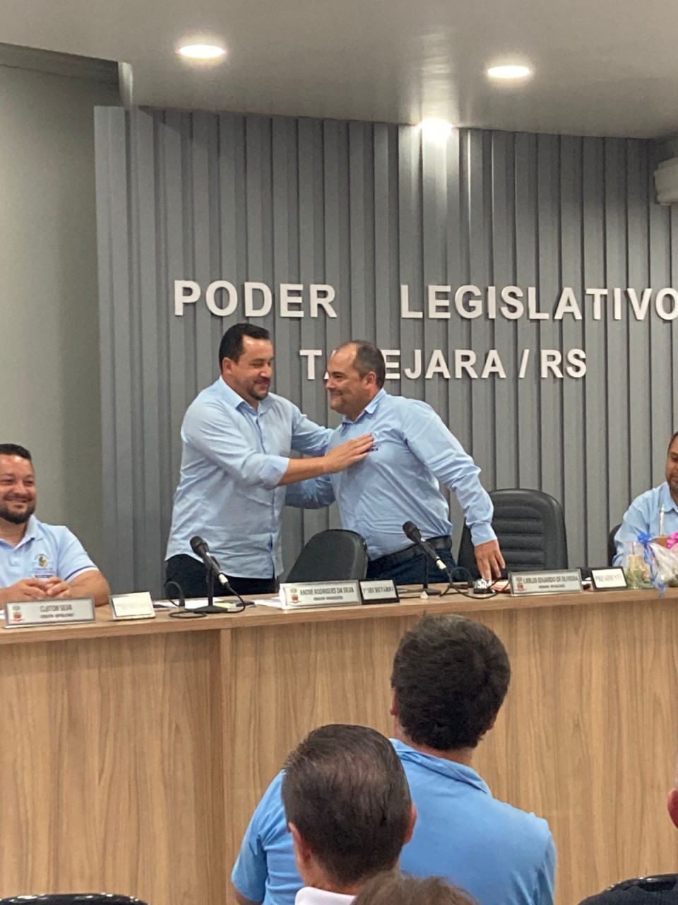 Vereador Dedé é eleito presidente da Câmara de Tapejara para 2026