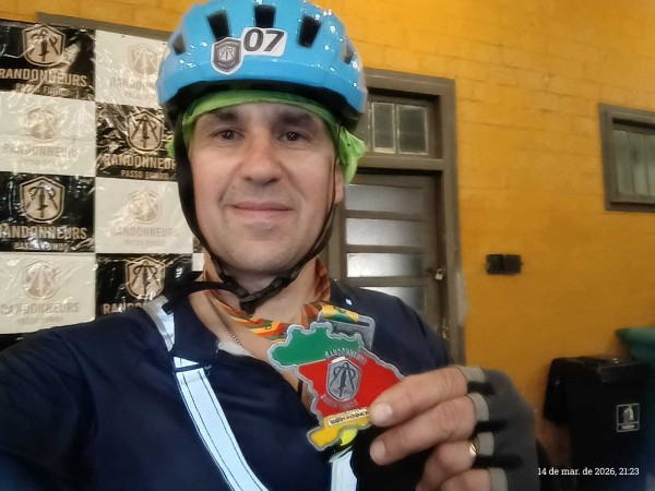 Ciclista de Tapejara completa prova de 300 km em 16 horas